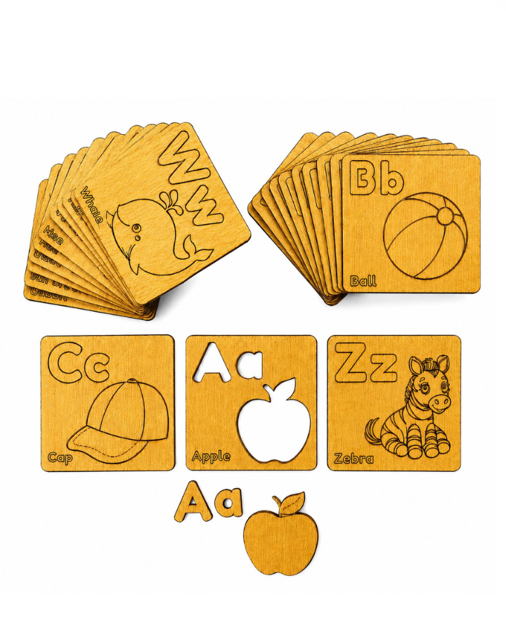 ✅ Complete English Alphabet Tracing Set
