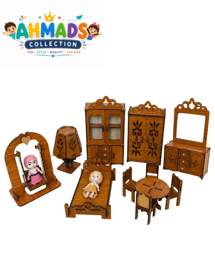Premium Doll Bedroom Furniture Set