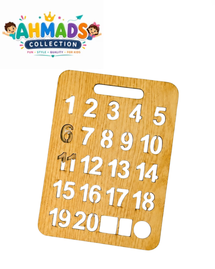✨ Premium Wooden Learning Boards Set