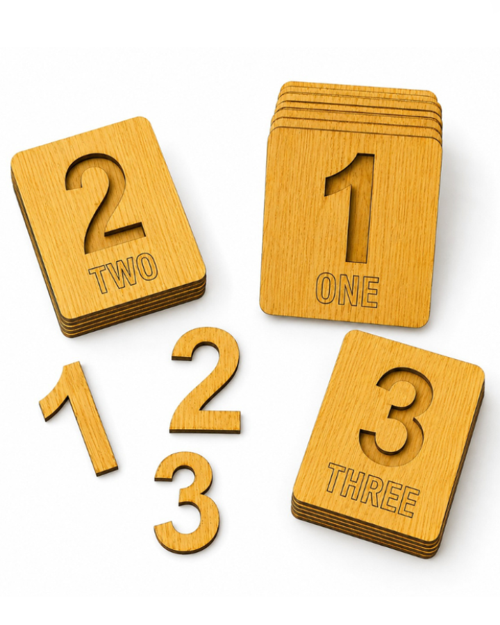 ✅ Complete Math Alphabet Tracing Set 1 to 10