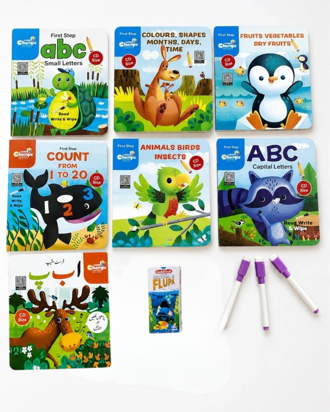 7-Piece Educational Books Set